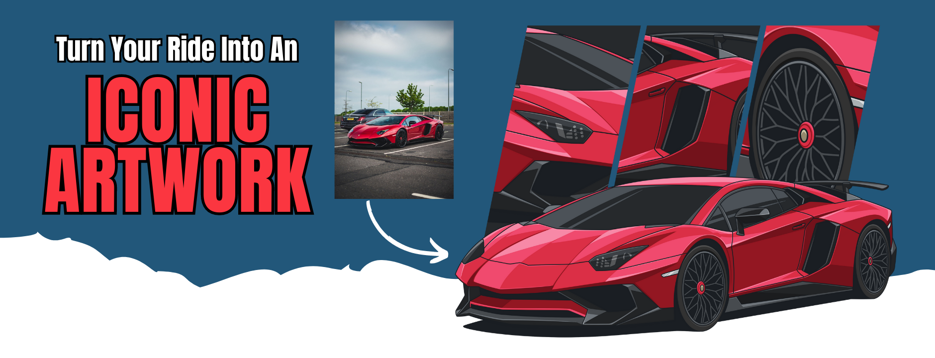 Revved Illustrations - Custom Car Illustrations for Car Enthusiasts